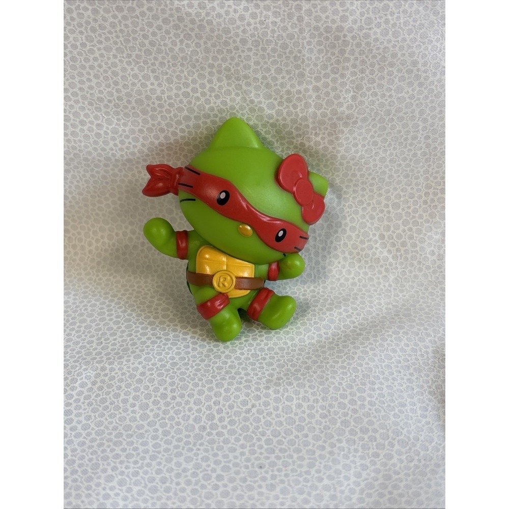 Hello Kitty x Teenage Mutant Nija Turtls Raphael- McDonald's Happy Meal‎ Toy